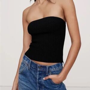 Banana Republic Women's Sculpted Ribbed Strapless Tube Top